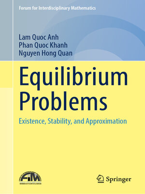 cover image of Equilibrium Problems